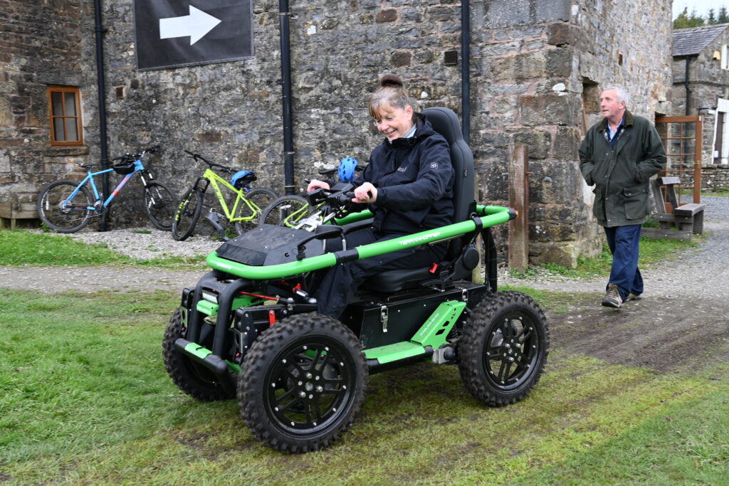 Off-road mobility vehicle in the Forest of Bowland